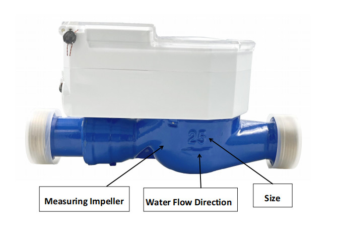 Μετρητής ψυχρού νερού 0-40 C STS Standard Smart Water Meter με βρόχους σύνδεσης 4-M16/8-M16/8-M16/8-M20