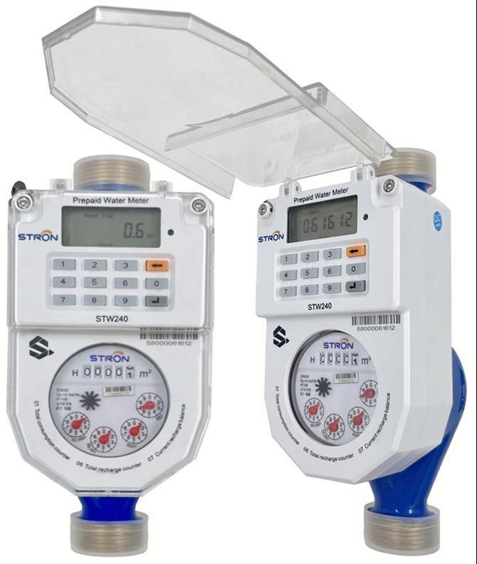 STS Smart Water Meter with 84 Flow Rate Mobile Payment Integration and LoRa-RF Communication