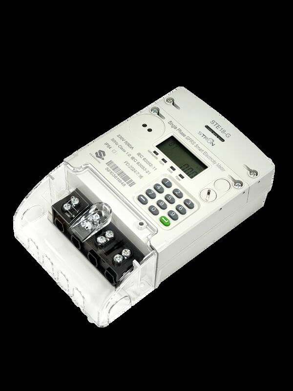 STS Προπληρωμένο πλήκτρο με μονό φάση Upper Plug-in Smart GPRS Μετρητή ηλεκτρικής ενέργειας ((2G/4G Μονούλη)