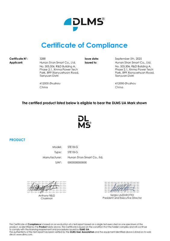 Ασύρματη Μονάδα Plug-In STS Προπληρωμένου Μετρητή για τη Νοτιοανατολική Ασία: Πρωτόκολλο DLMS & Αυτόματη Απενεργοποίηση και τηλεχειρισμός