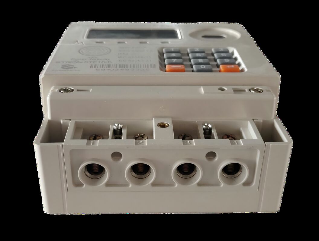 Τύπος προπληρωμένου σήματος έξυπνος προπληρωμένος μετρητής ηλεκτρικής ενέργειας ενσωματωμένος με απεριόριστη χωρητικότητα και Stronpay Vending λογισμικό υποστήριξης ενέργειας