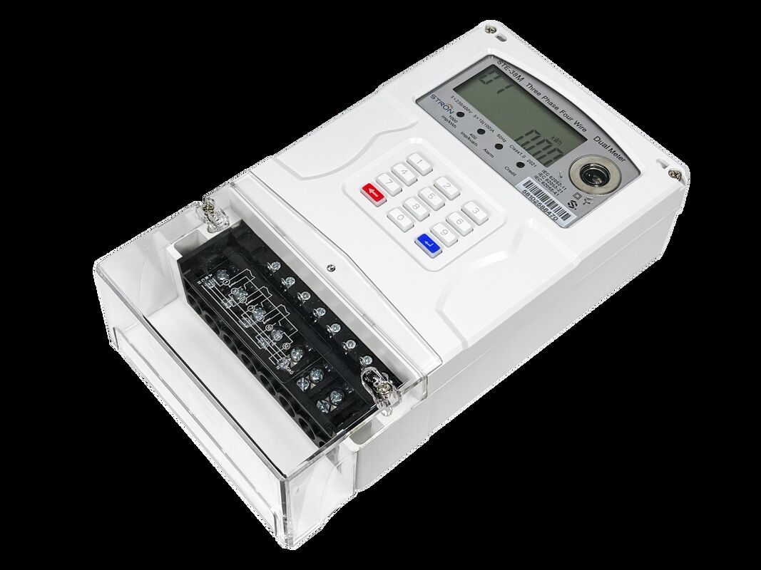 Δύο πηγές Τριφασικό μετρητή ηλεκτρικής ενέργειας εναλλάσσει αυτόματα τη μέτρηση μεταξύ πηγών Grid και Generator