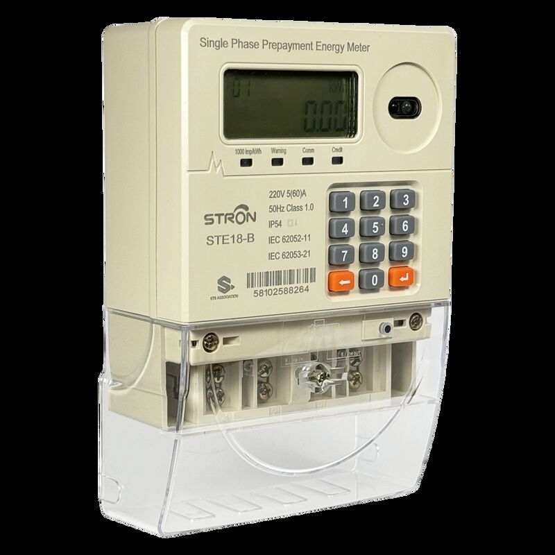 Έξυπνος μετρητής ηλεκτρικής ενέργειας με προπληρωμή που υποστηρίζει πολλαπλές μεθόδους πληρωμής και απομακρυσμένη ρύθμιση για βελτιωμένη εμπειρία χρήστη