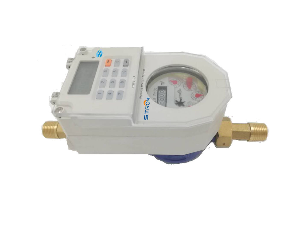 Ένα stw36-DN15 Stron STS τυποποιημένο υδρόμετρο Hotsale ορείχαλκου αριθμητικών πληκτρολογίων ΣΥΜΒΟΛΙΚΌ προπληρωμένο επαναφόρτιση