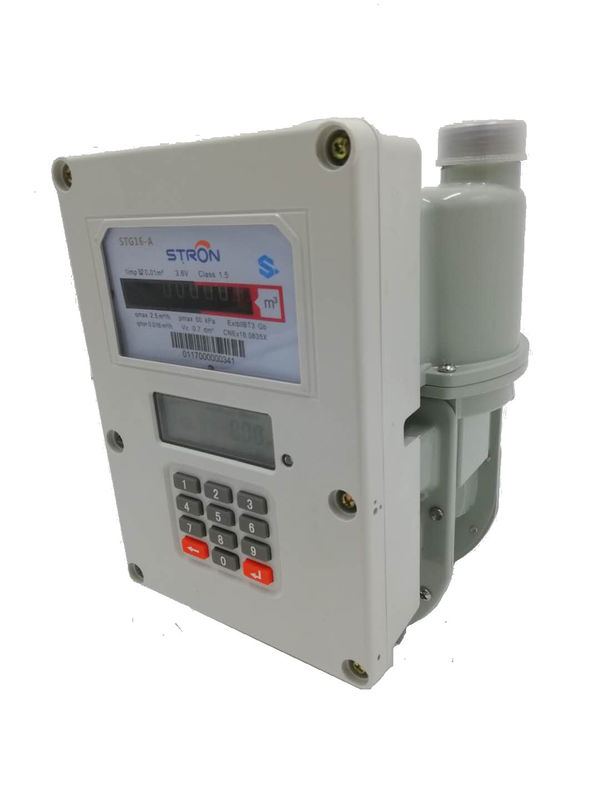 G1.6/G2.5/G4 LORA Επικοινωνία ΥΦΑ Οικιακό STS Έξυπνο ηλεκτρονικό μετρητή προπληρωμένου αερίου