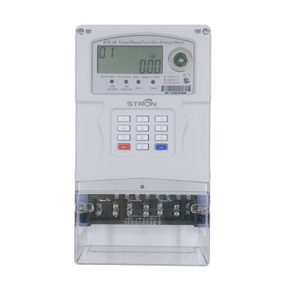 STS Standard Keypad Προπληρωμένο TOU Tariffs 3 Φάση 4 Σύρματα έξυπνο μετρητή ενέργειας