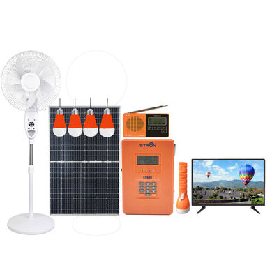 60W Ηλιακό πάνελ 50HZ Οικιακό σύστημα ηλιακής ενέργειας με πρότυπο STS